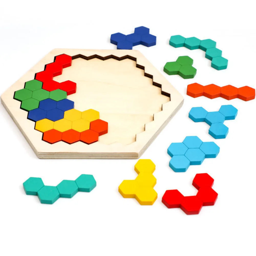 HexaQuest IQ Puzzle Board