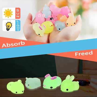 GlowPals Kawaii Squishy Toy Set